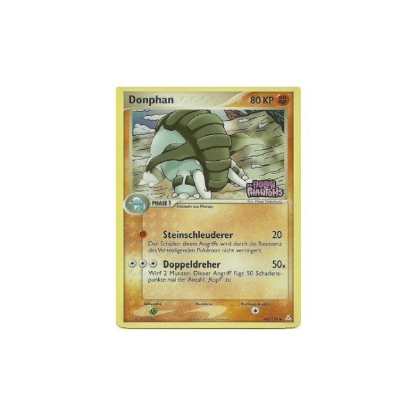 Donphan REVERSE HOLO