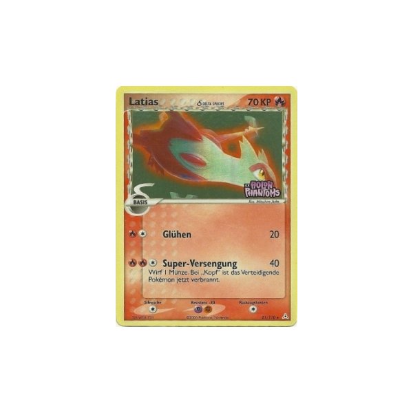 Latias 21/110 REVERSE HOLO