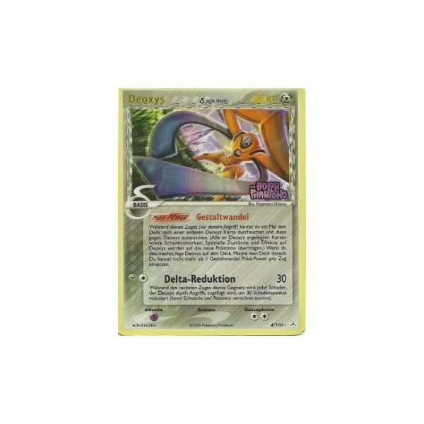 Deoxys 4/110 REVERSE HOLO