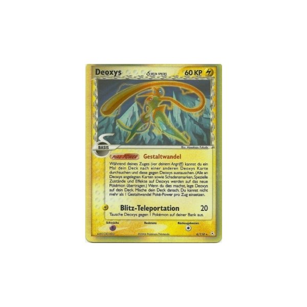 Deoxys 6/110 HOLO