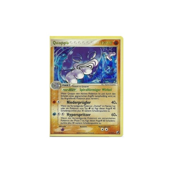 Quappo REVERSE HOLO GOLD