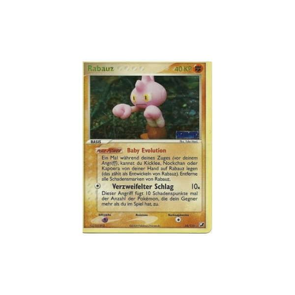 Rabauz REVERSE HOLO GOLD