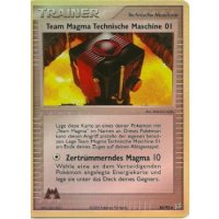 Team Magma Technische Maschine 01 REVERSE HOLO