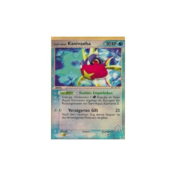 Team Aquas Kanivanha 25/95 REVERSE HOLO