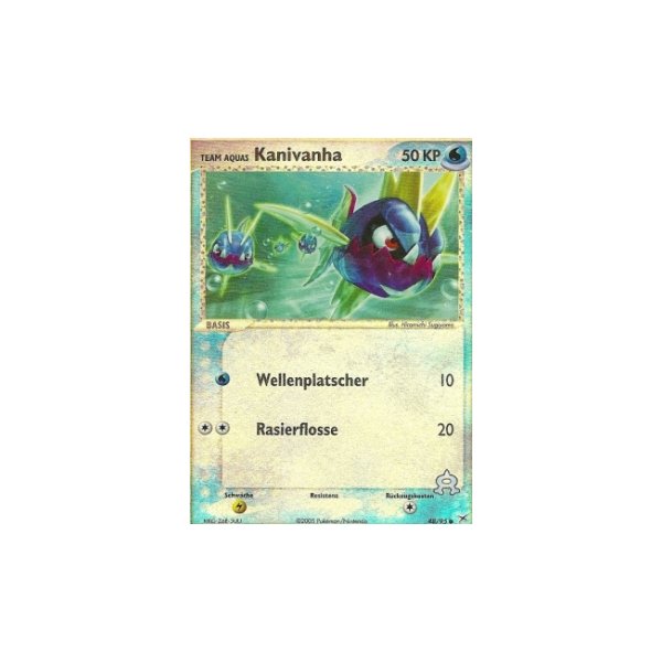 Team Aquas Kanivanha 48/95 REVERSE HOLO