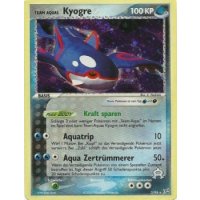 Team Aquas Kyogre REVERSE HOLO