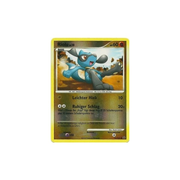 Riolu REVERSE HOLO