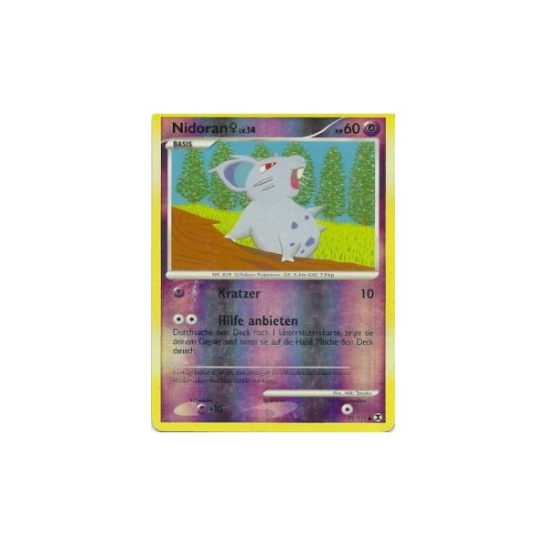 Nidoran w REVERSE HOLO