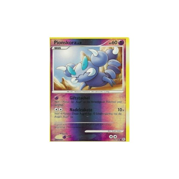 Pionskora Lv.9 099/130 Reverse Holo