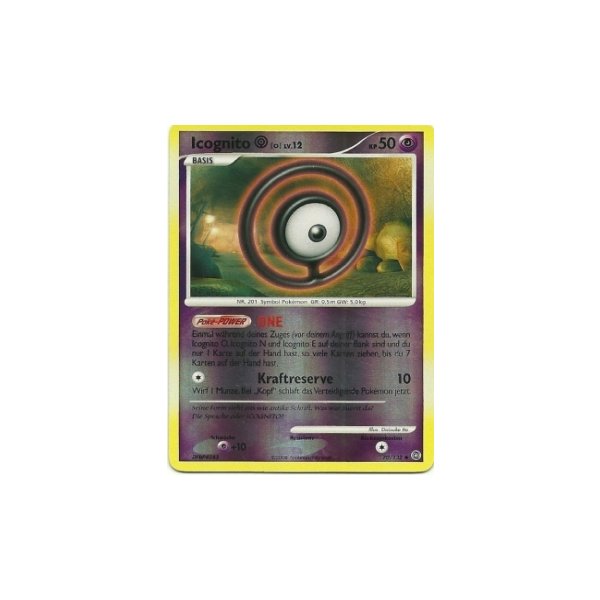 Icognito O REVERSE HOLO