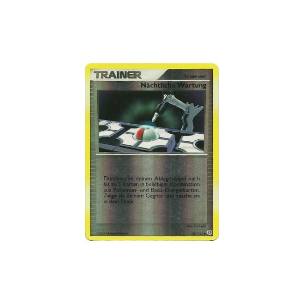 N&auml;chtliche Wartung REVERSE HOLO