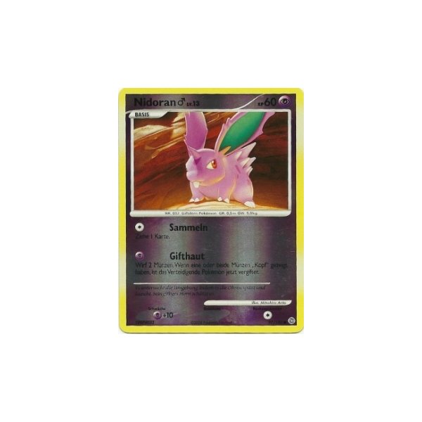Nidoran m REVERSE HOLO
