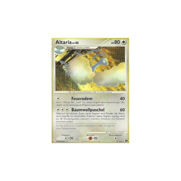 Altaria Lv.42 012/106