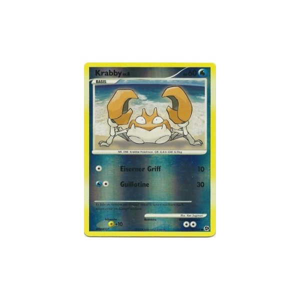 Krabby Lv.8 075/106 Reverse Holo