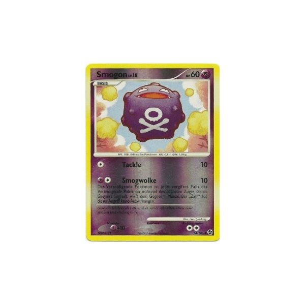 Smogon Lv.18 074/106 Reverse Holo
