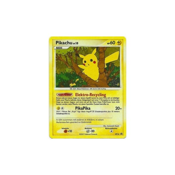 Pikachu DP16 HOLO