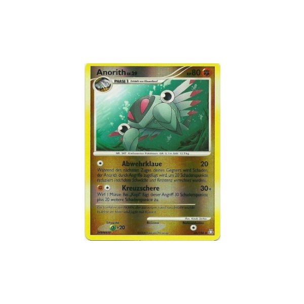 Anorith Lv.29 046/146 Reverse Holo