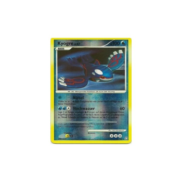 Kyogre Lv.47 032/146 Reverse Holo