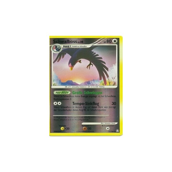 Schwalboss Lv.30 073/146 Reverse Holo