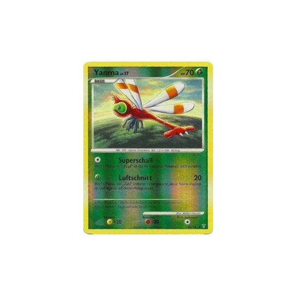 Yanma LV. 17 REVERSE HOLO