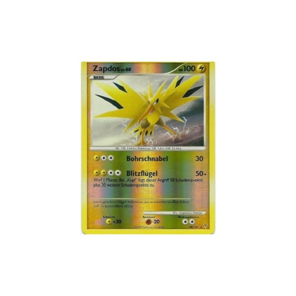 Zapdos LV. 40 REVERSE HOLO