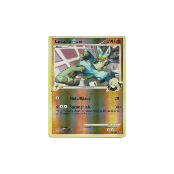 Lucario C REVERSE HOLO