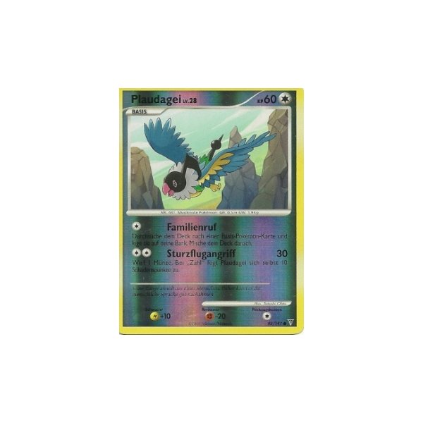 Plaudagei LV. 28 REVERSE HOLO