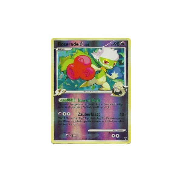 Roserade C LV. 58 REVERSE HOLO