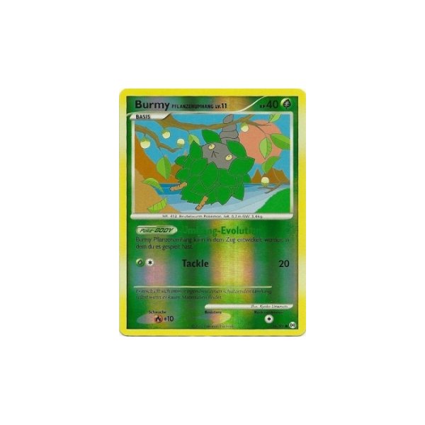 Burmy Pflanzenumhang Lv.11 56/99 Reverse Holo