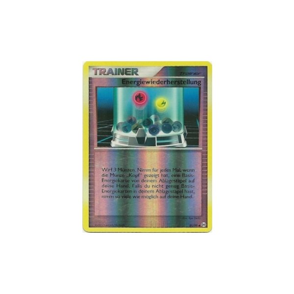 Energiewiederherstellung 86/99 Reverse Holo