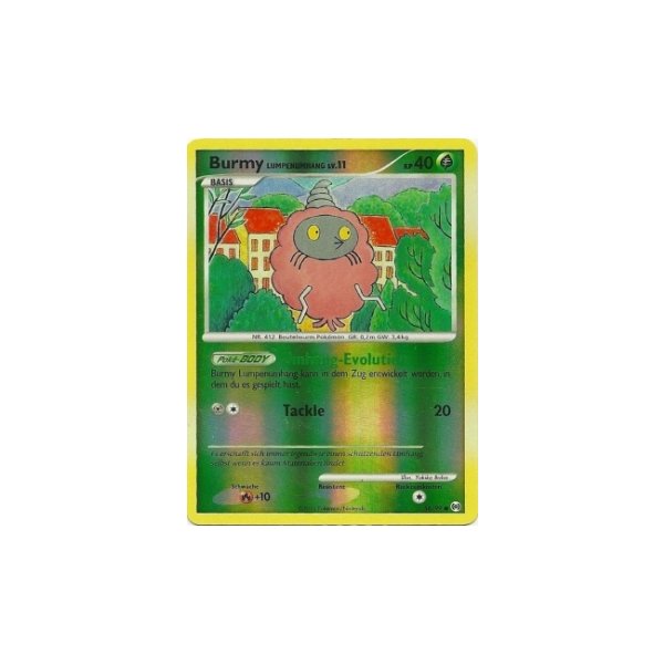 Burmy Lumpenumhang Lv.11 58/99 Reverse Holo