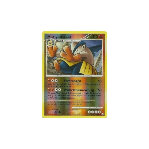 Hariyama Lv.42 20/99 Reverse Holo