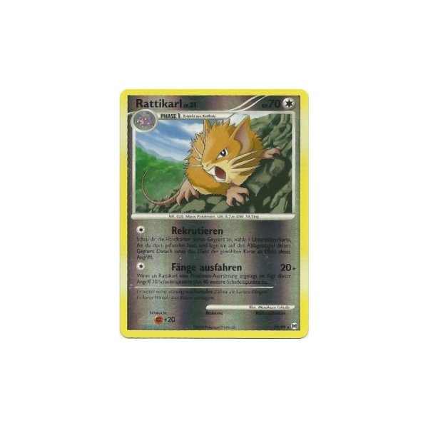 Rattikarl Lv.31 29/99 Reverse Holo