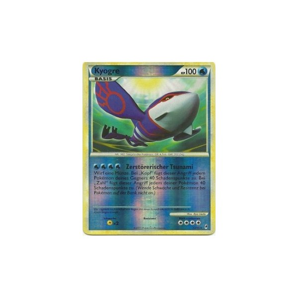 Kyogre 12/95 REVERSE HOLO
