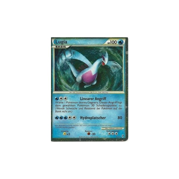 Lugia SL07 SHINY HOLO