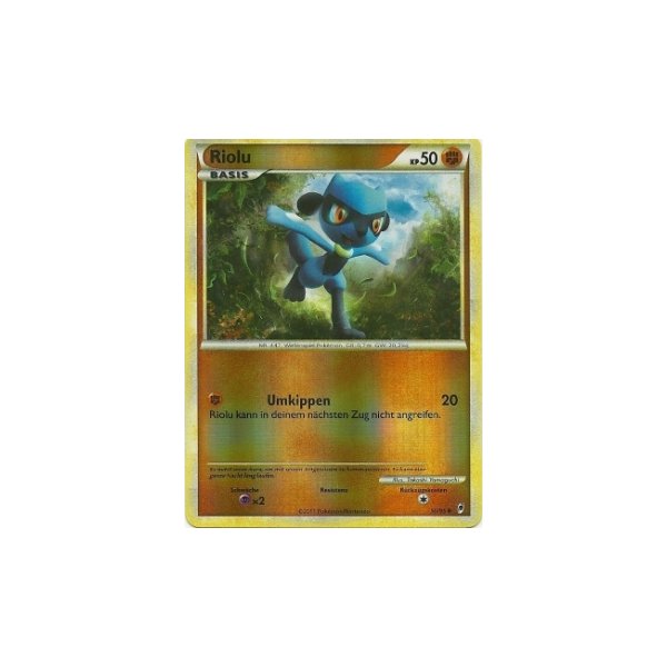 Riolu REVERSE HOLO