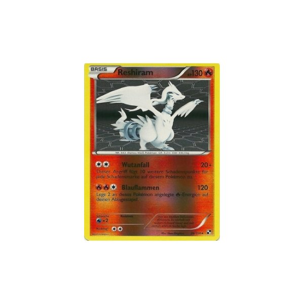Reshiram 26/114 REVERSE HOLO