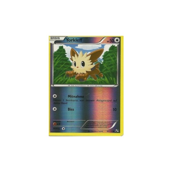 Yorkleff 80/114 REVERSE HOLO