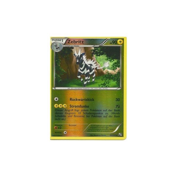 Zebritz 43/114 REVERSE HOLO