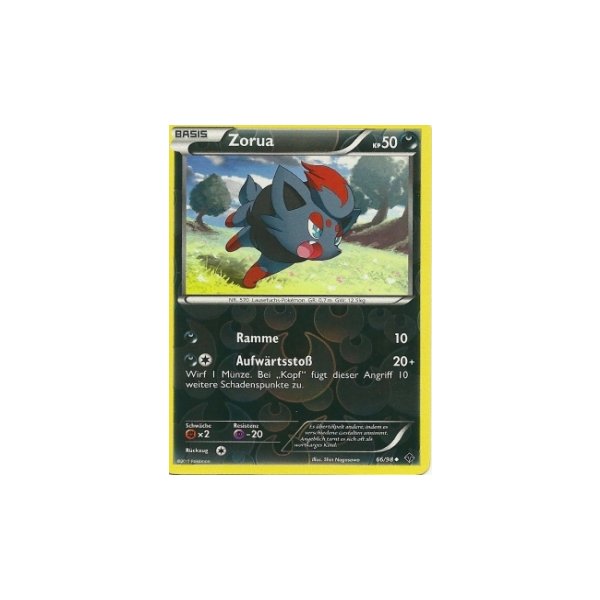 Zorua REVERSE HOLO
