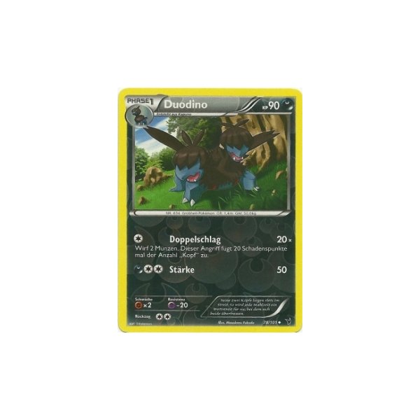 Duodino 078/101 REVERSE HOLO