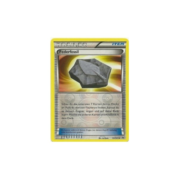 Federfossil 093/101 REVERSE HOLO