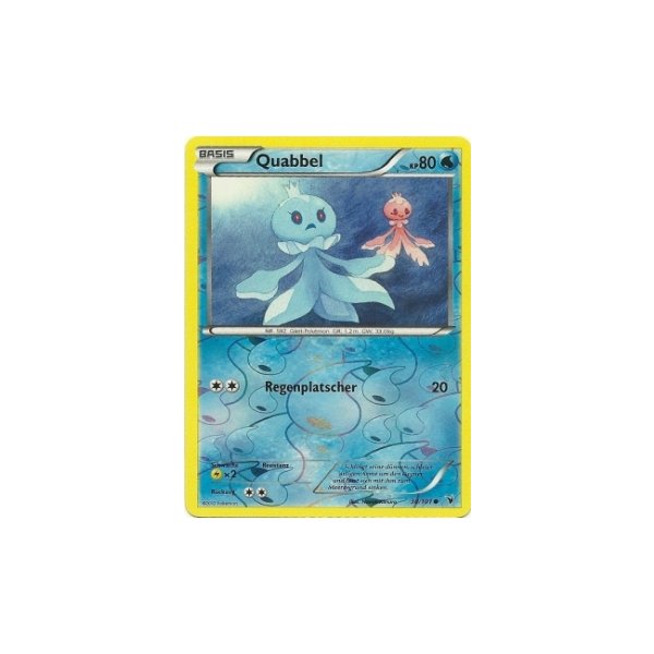 Quabbel 030/101 REVERSE HOLO