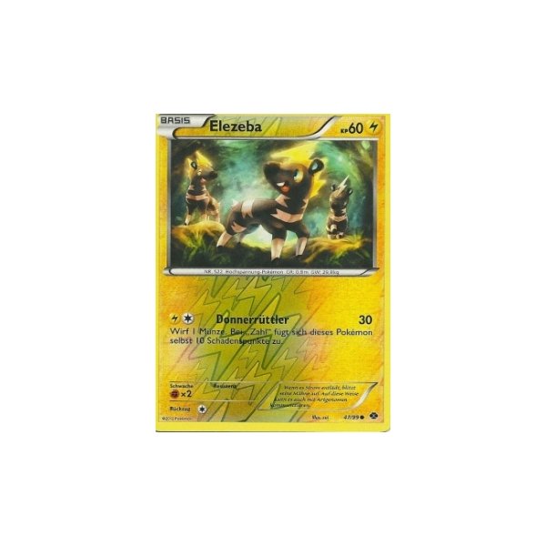 Elezeba 47/99 REVERSE HOLO