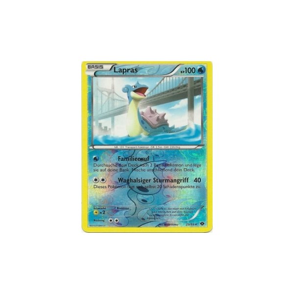 Lapras 25/99 REVERSE HOLO