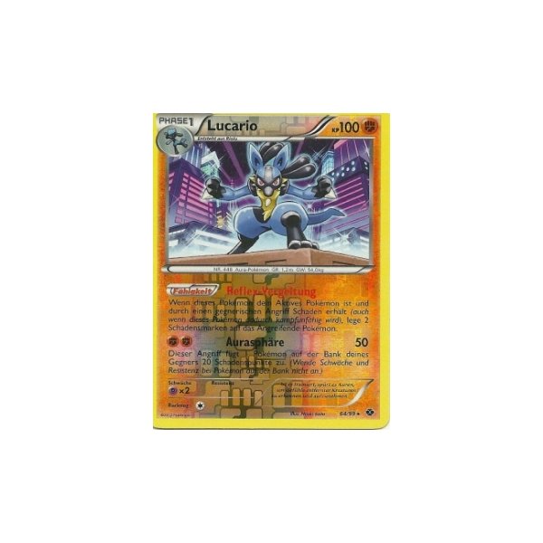Lucario 64/99 REVERSE HOLO