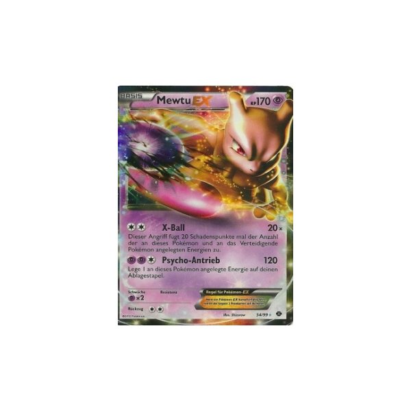 Mewtu EX 54/99 HOLO