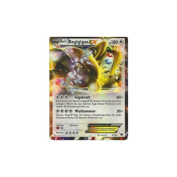 Regigigas EX 82/99 HOLO