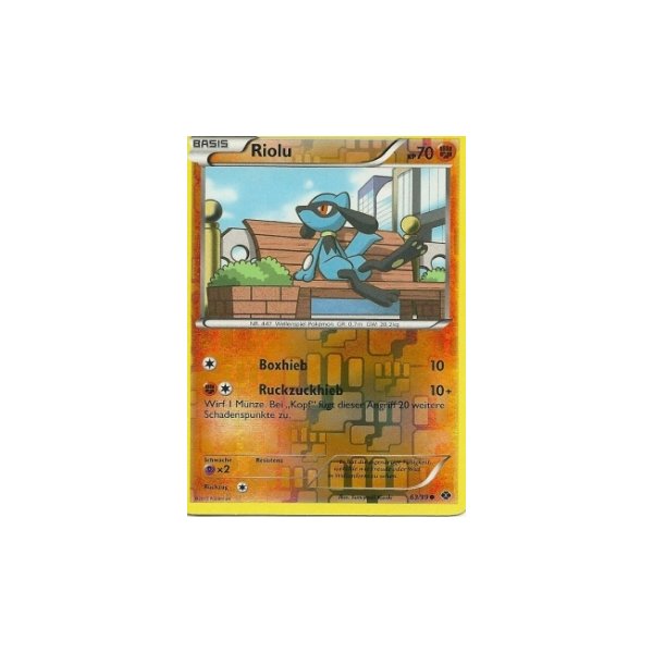 Riolu 63/99 REVERSE HOLO