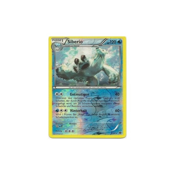 Siberio 37/99 REVERSE HOLO